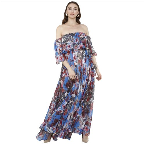 Silvia Printed Maxi